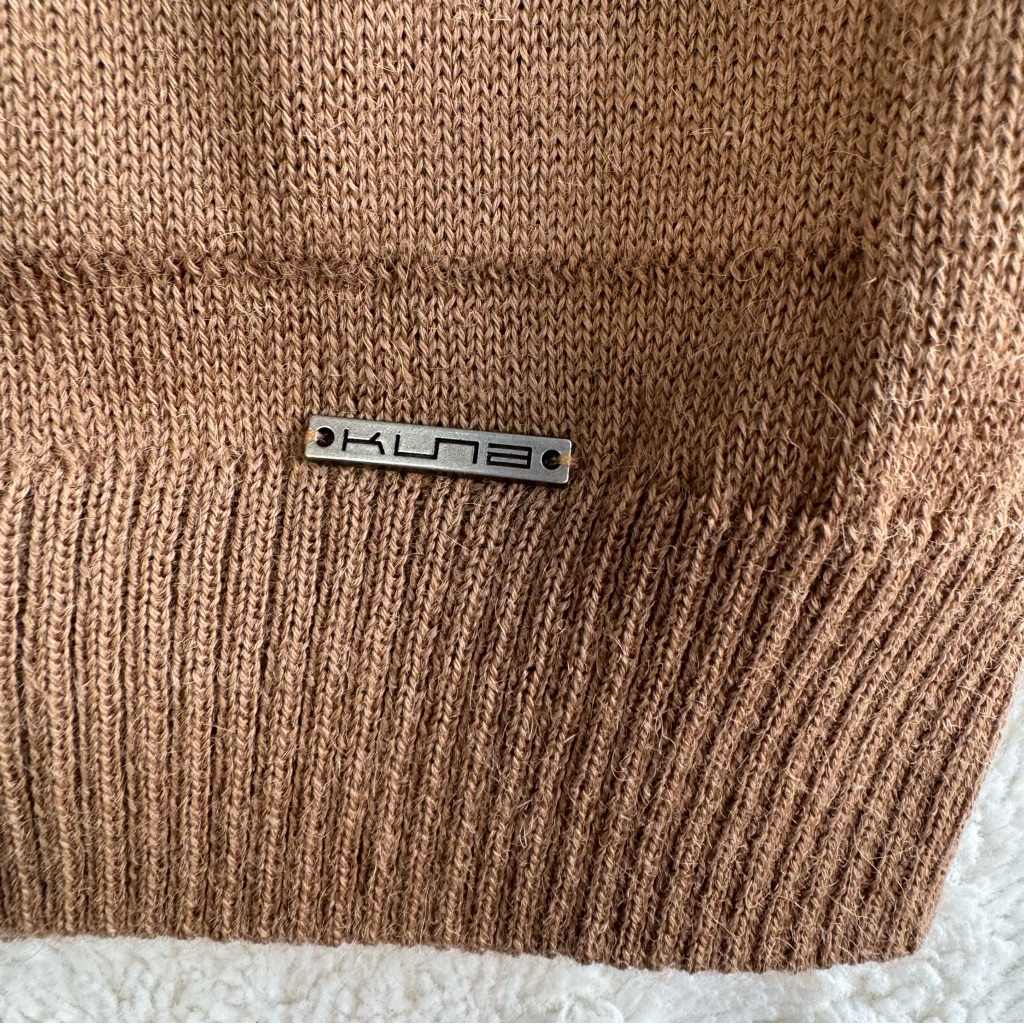 Kuna Arnold Chaleco 100% Baby Alpaca Vest Men’s Xl Camel Preppy Academia New — image 4 of 8
